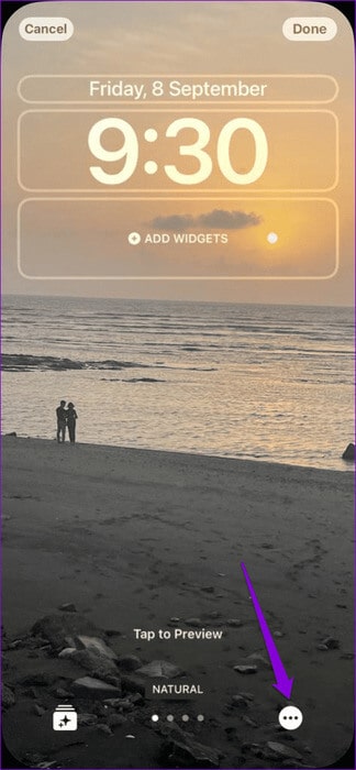 Modify-iPhone-Lock-Screen-474x1024-1 أفضل 6 إصلاحات لعدم عمل التبديل العشوائي للصور على شاشة القفل على iPhone
