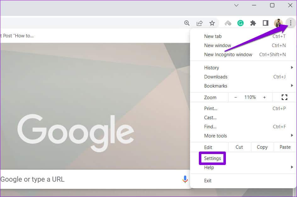 Open-Chrome-Settings أفضل 6 طرق للتخلص من رسالة "لم يتم إغلاق Chrome بشكل صحيح"