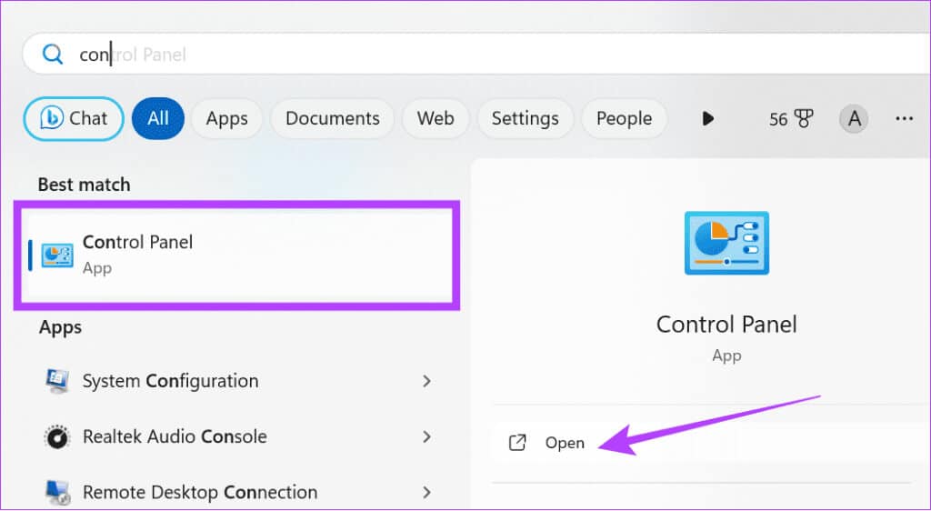 Open-Control-Panel-11-1024x562-1 كيفية تغيير موقع تثبيت Epic Games على Windows