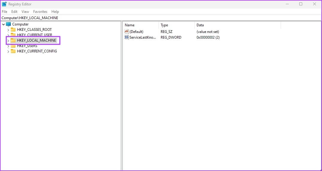 Open-Registry-Editor-26 11 إصلاح لعدم توفر أو عدم عمل خيار Windows Hello Fingerprint