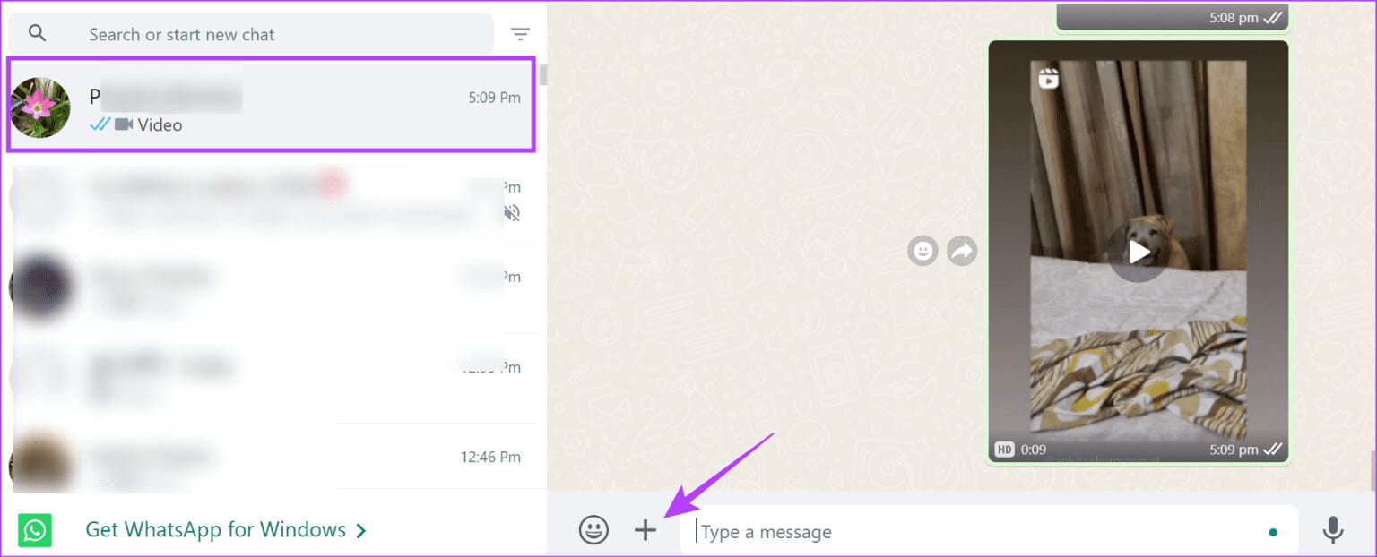 Open-relevant-contact-1536x622-1 كيفية إرسال الصور ومقاطع الفيديو عالية الدقة في WhatsApp