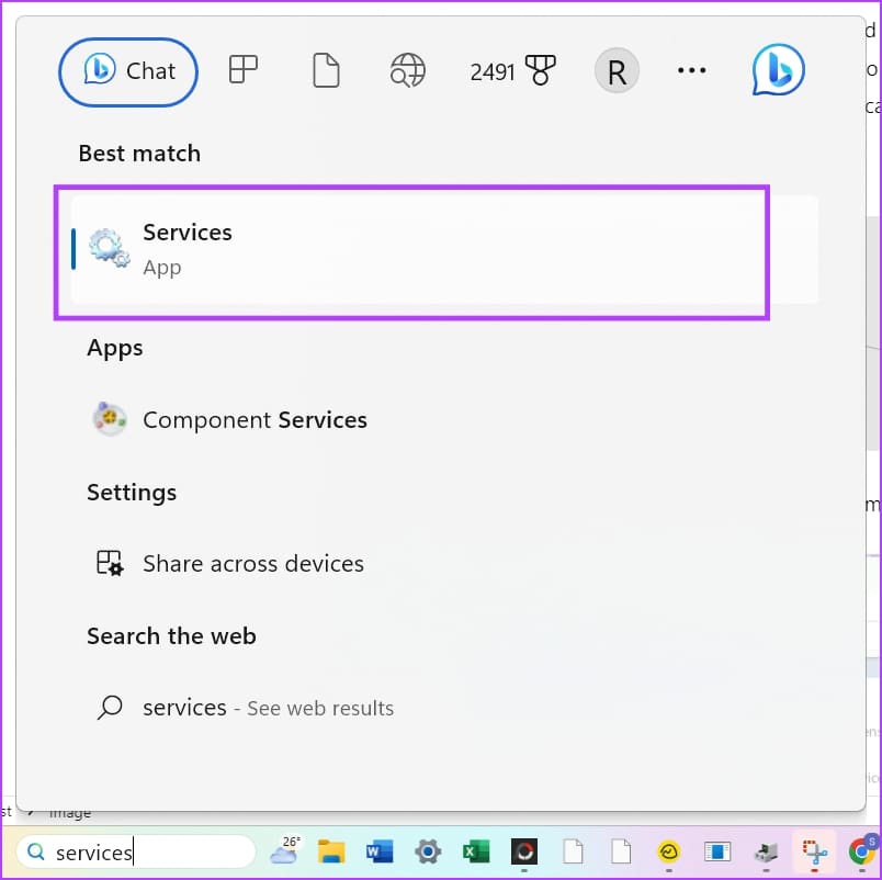 Open-the-Services-App 11 إصلاح لعدم توفر أو عدم عمل خيار Windows Hello Fingerprint
