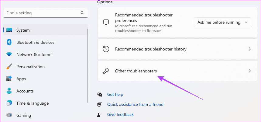 Opening-other-troubleshooters أفضل 8 إصلاحات لعدم إرسال Telegram للرسائل على أجهزة Mac وWindows