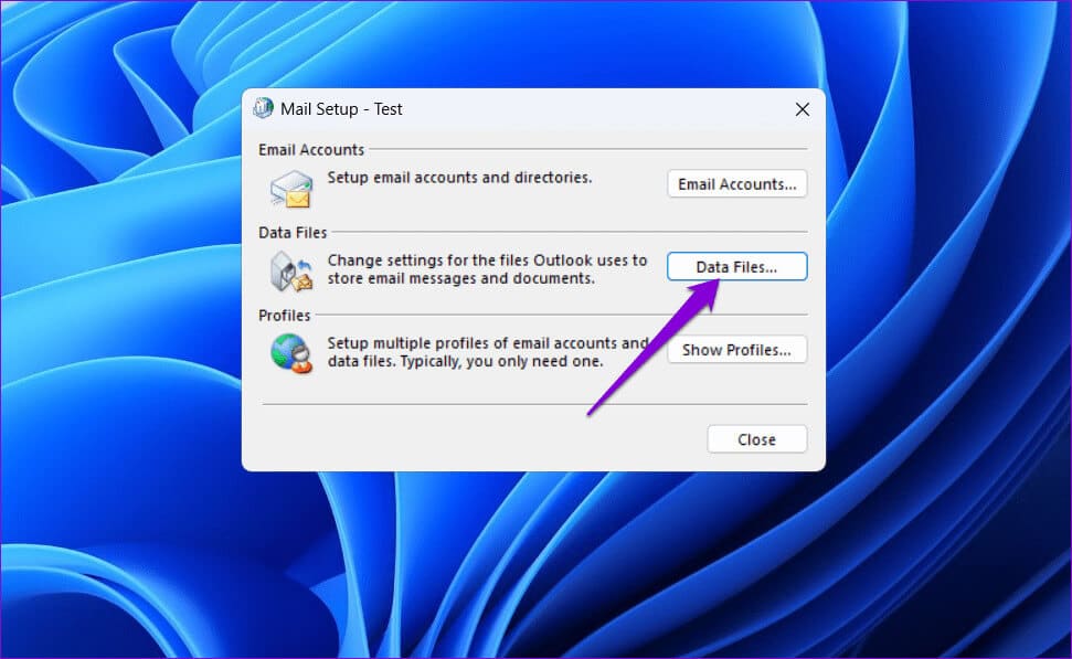 Outlook-Data-Files أفضل 5 طرق لإصلاح خطأ لا يمكن الوصول إلى ملف بيانات Outlook على Windows