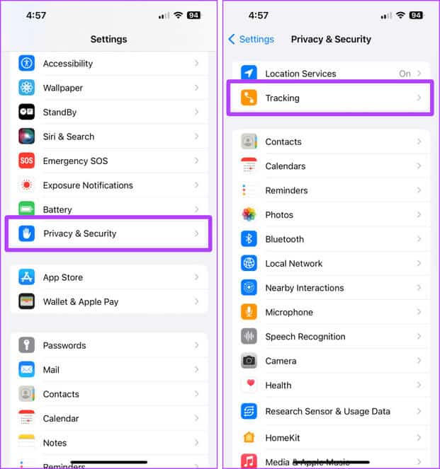 Privacy-Security-Settings-iPhone-1 5 نصائح نهائية لجعل هاتف iPhone أكثر أمانًا