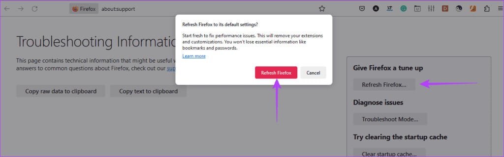 Refresh-firefox-1024x320-1 أهم 7 إصلاحات لخطأ Err_Cache_Miss على Google Chrome وFirefox