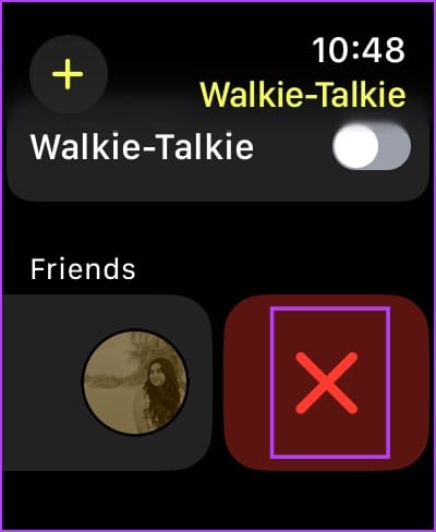 Remove-Friend-Walkie-Talkie كيفية استخدام Walkie-Talkie على Apple Watch