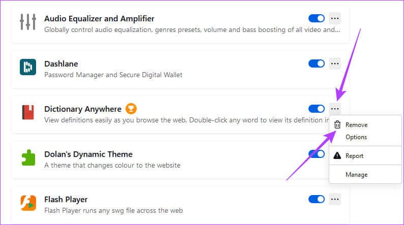 Remove-firefox-extension أهم 7 إصلاحات لخطأ Err_Cache_Miss على Google Chrome وFirefox