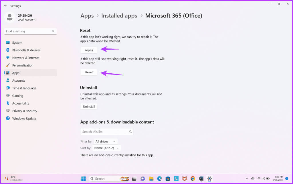 Repair-Microsoft-Excel-3-1024x642-1 9 طرق سهلة لإصلاح عدم استجابة أو بطئ Excel