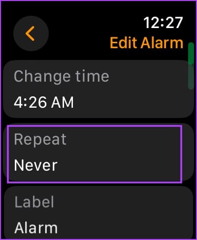Repeat-Alarm كيفية ضبط المنبه على Apple Watch