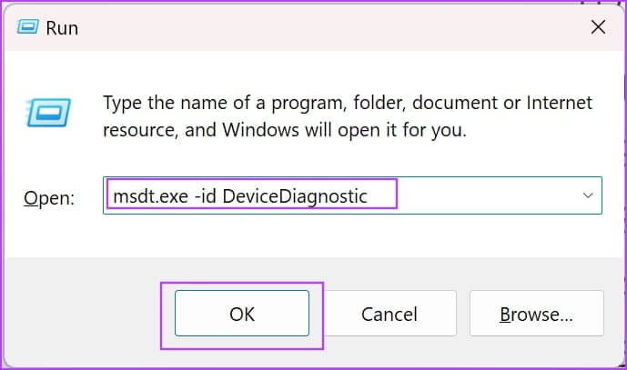 Run-Hardware-Troubleshooter-Command 11 إصلاح لعدم توفر أو عدم عمل خيار Windows Hello Fingerprint