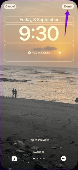 Save-iPhone-Lock-Screen-474x1024-1 أفضل 6 إصلاحات لعدم عمل التبديل العشوائي للصور على شاشة القفل على iPhone