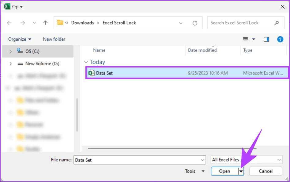 Scrollbar-Not-Working-in-Excel_22 9 طرق لإصلاح عدم عمل شريط التمرير في Excel
