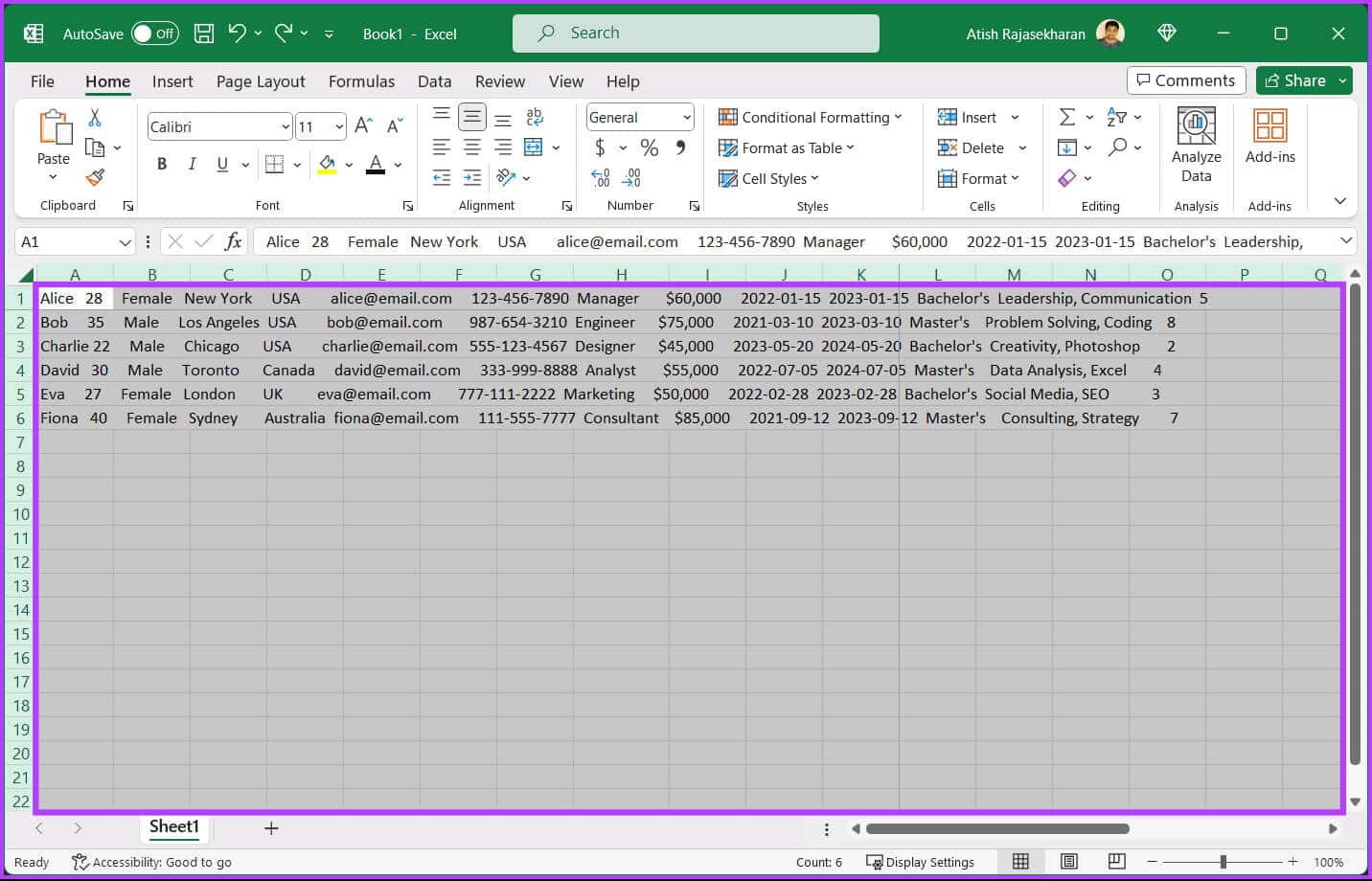 Scrollbar-Not-Working-in-Excel_25 9 طرق لإصلاح عدم عمل شريط التمرير في Excel