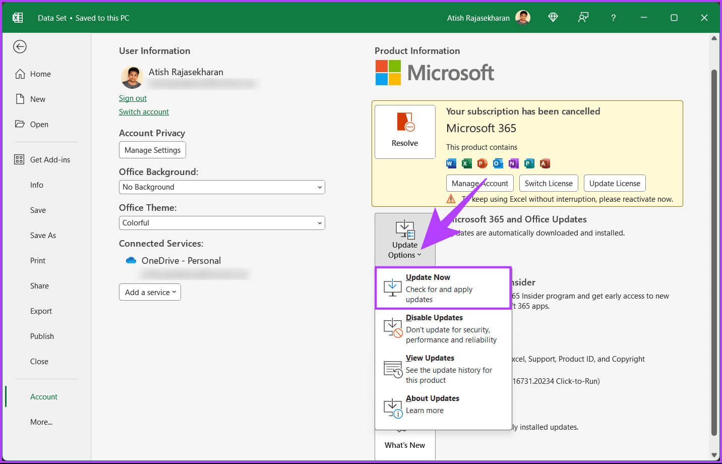 Scrollbar-Not-Working-in-Excel_3 9 طرق لإصلاح عدم عمل شريط التمرير في Excel