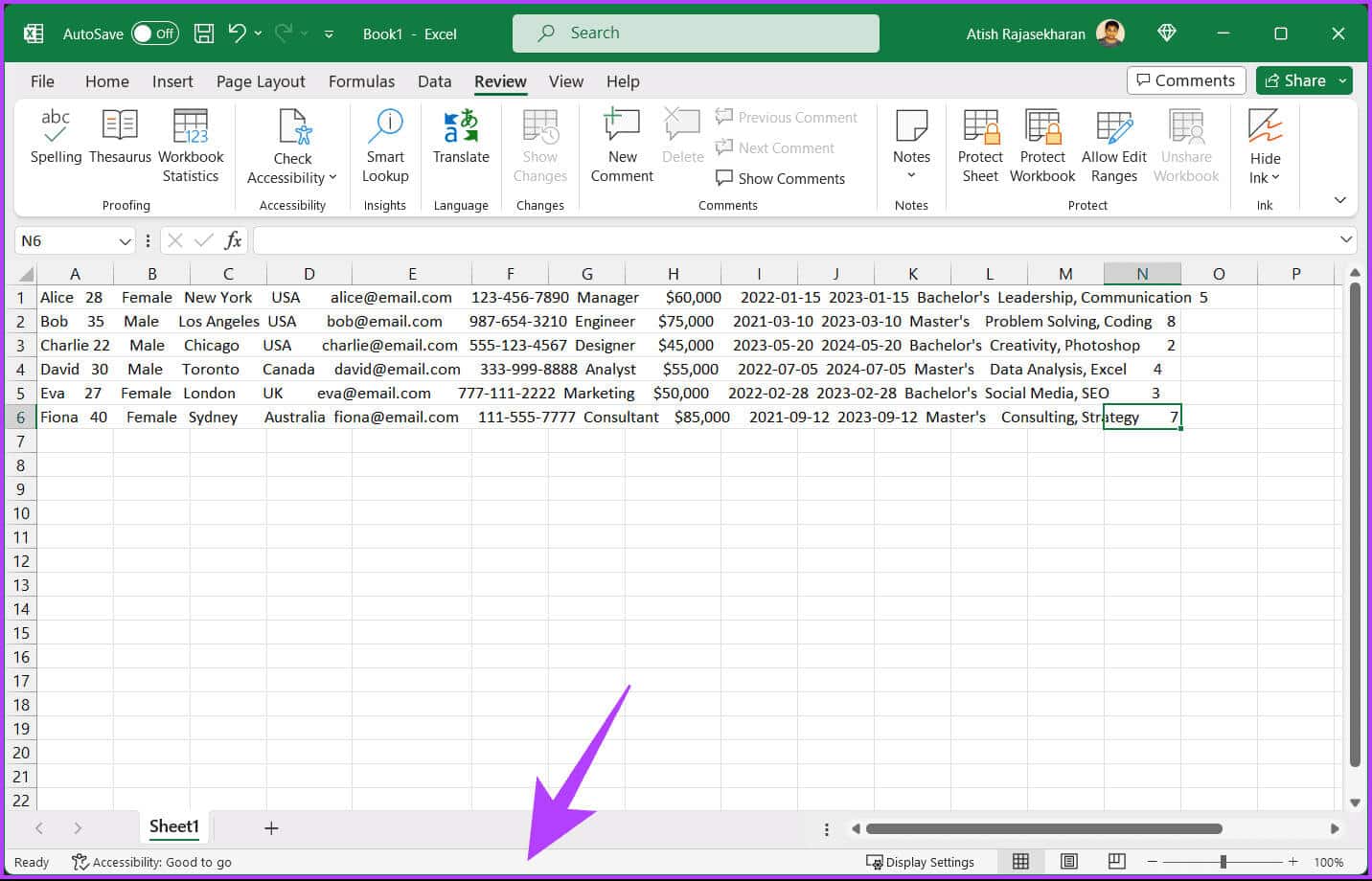 Scrollbar-Not-Working-in-Excel_31 9 طرق لإصلاح عدم عمل شريط التمرير في Excel