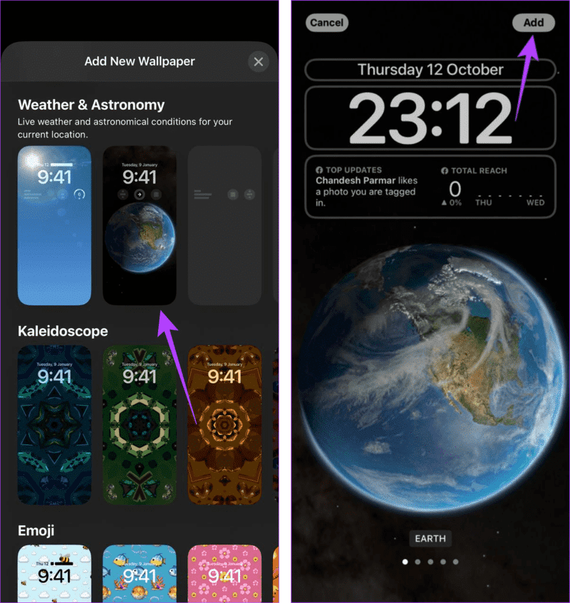 Select-new-Wallpaper 9 طرق لإصلاح اختفاء الخلفية على iPhone