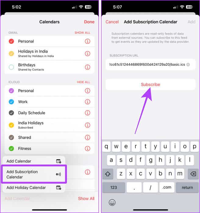 Share-a-Google-Calendar-to-iPhone كيفية استخدام ومشاركة Google Calendar على iPhone