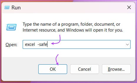 Start-Microsoft-Excel-in-Safe-Mode 9 طرق سهلة لإصلاح عدم استجابة أو بطئ Excel