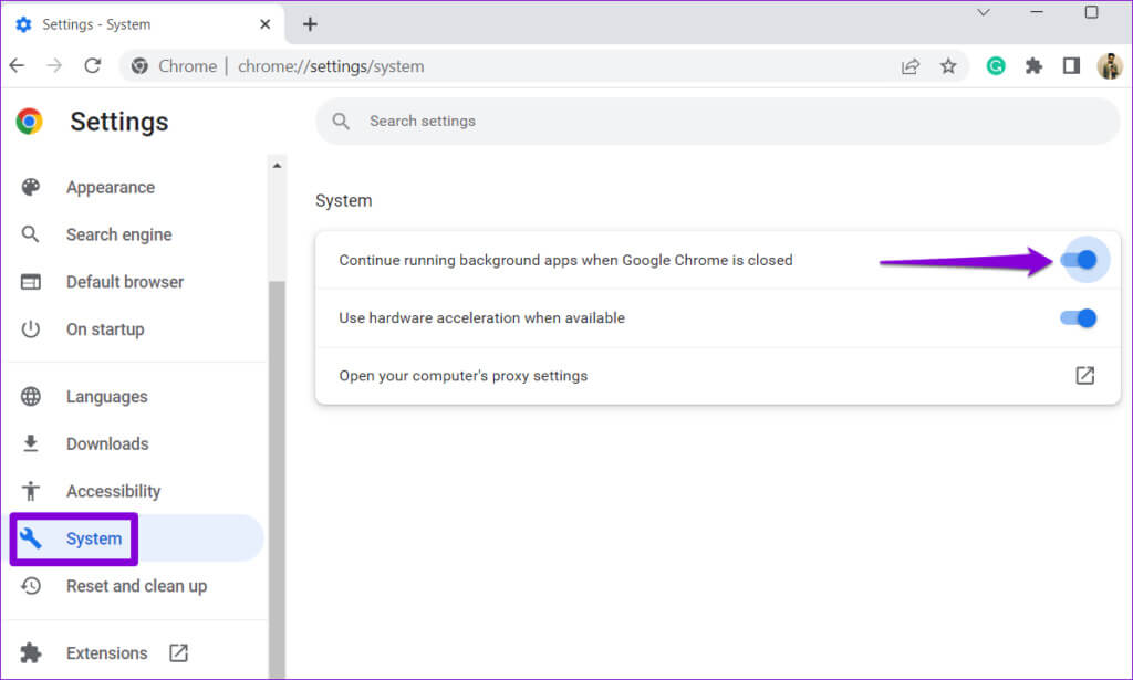 Stop-Chrome-From-Running-in-the-Background-1024x615-1 أفضل 6 طرق للتخلص من رسالة "لم يتم إغلاق Chrome بشكل صحيح"