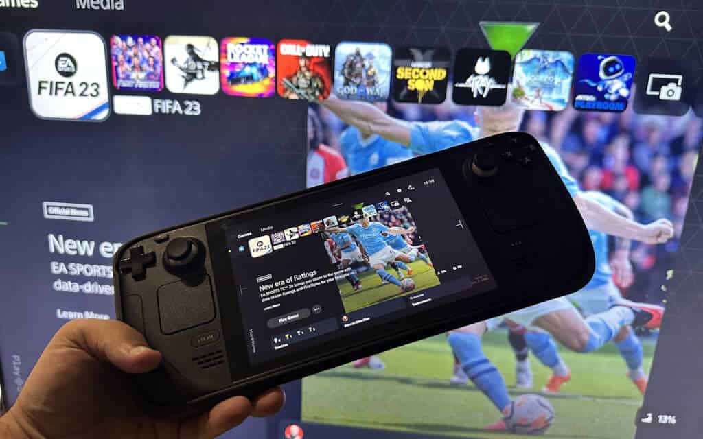 Streaming-PS5-Game-on-Steam-Deck-How-to-Use-Remote-Play-On-Steam-Deck-for-PC-and-PS5-1024x640-1 اللعب عن بعد في Steam Deck: قم ببث الكمبيوتر الشخصي أو PS5 إلى Steam Deck
