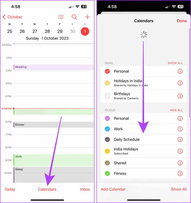 Sync-Google-Calendar-on-iPhone كيفية استخدام ومشاركة Google Calendar على iPhone
