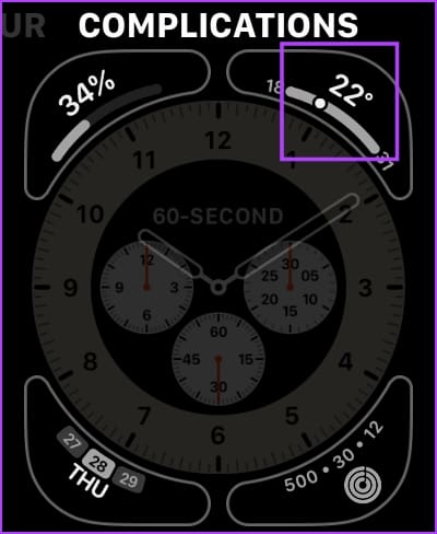 Tap-on-Complication كيفية ضبط المنبه على Apple Watch