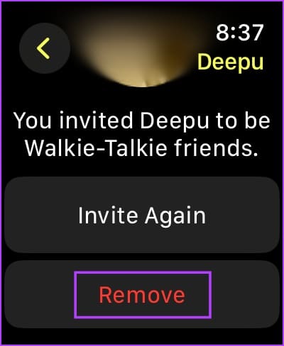 Tap-on-Remove-4 كيفية استخدام Walkie-Talkie على Apple Watch