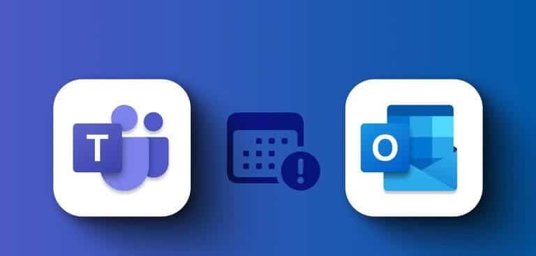 Top-Ways-to-Fix-Microsoft-Teams-Meeting-Add-in-Wont-Appear-in-Outlook-for-Windows-768x432-1 أفضل 6 طرق لإصلاح عدم ظهور الوظيفة الإضافية لاجتماعات Microsoft Teams في Outlook على Windows