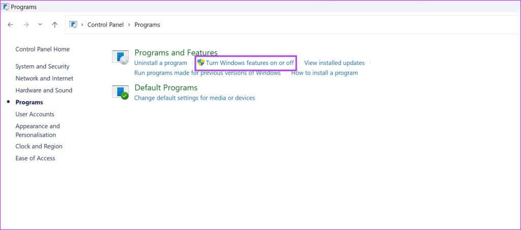 Turn-Windows-Features-on-and-Off-1024x452-1 كيفية تثبيت مستخدمي Active Directory Users and Computers على Windows