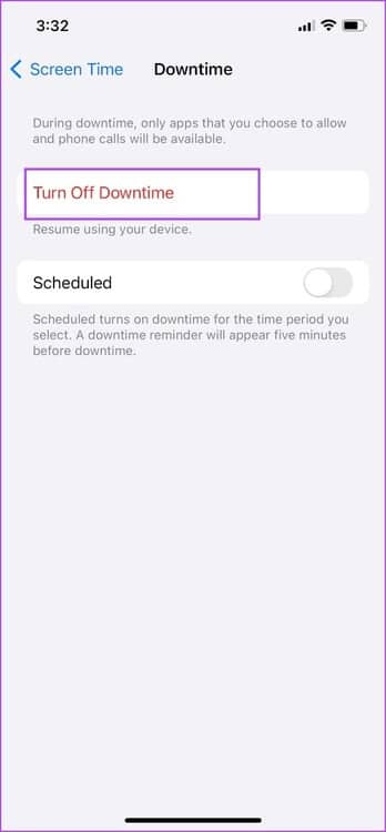 Turn-off-Downtime كيفية تعطيل وقت التوقف على Apple Watch