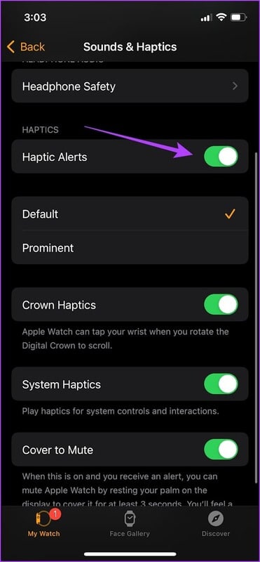 Turn-off-Haptic-Alerts-1 كيفية ضبط المنبه على Apple Watch