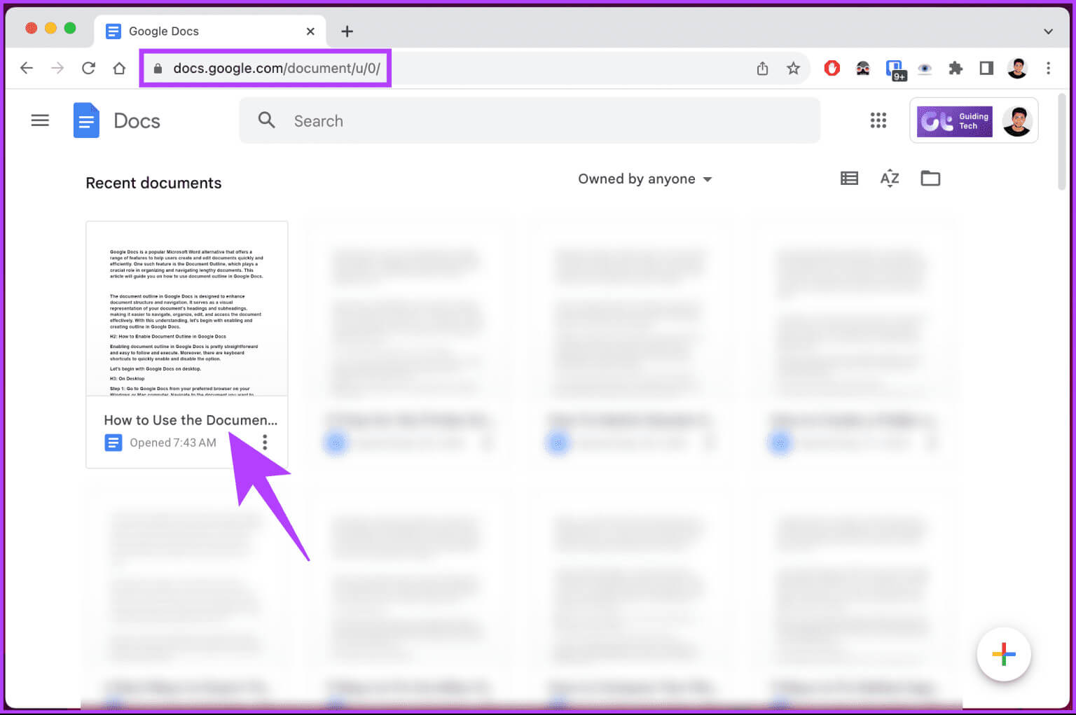 كيفية استخدام مخطط المستند في Google Docs - %categories