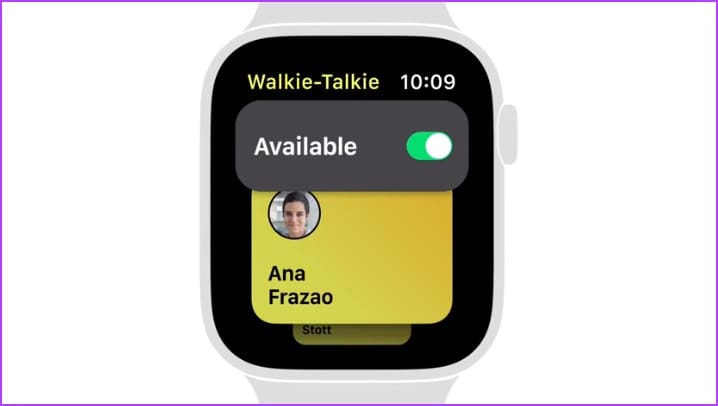 Walkie-Talkie كيفية استخدام Walkie-Talkie على Apple Watch
