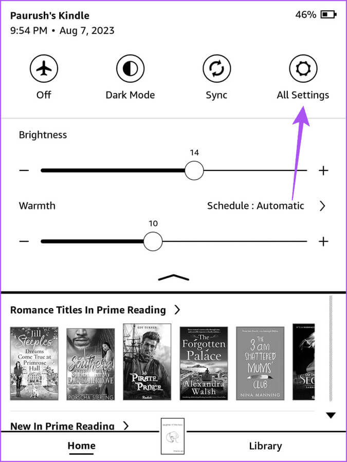all-settings-kindle-768x1024-1-1 أفضل 6 إصلاحات لعدم ظهور Kindle على Windows 11