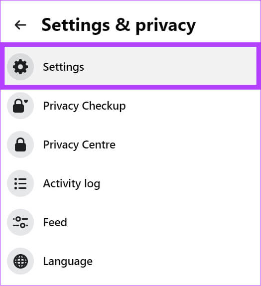 choose-Settings-8 كيفية إلغاء ربط Instagram من Facebook
