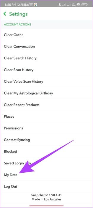 choose-my-data 3 طرق لاستعادة Snaps المحذوفة على iPhone وAndroid