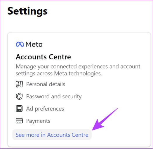 choose-see-more-in-accounts-center-1 كيفية إلغاء ربط Instagram من Facebook