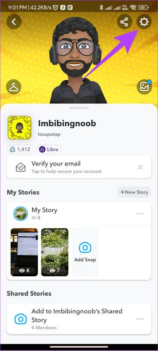 choose-settings-9 3 طرق لاستعادة Snaps المحذوفة على iPhone وAndroid