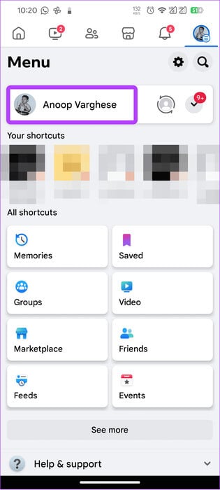 choose-the-profile-1 كيفية إلغاء ربط Instagram من Facebook