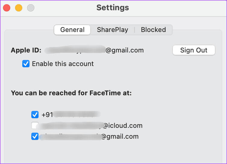enable-new-phone-number-facetime-mac كيفية تغيير رقم هاتف FaceTime على iPhone وiPad وMac