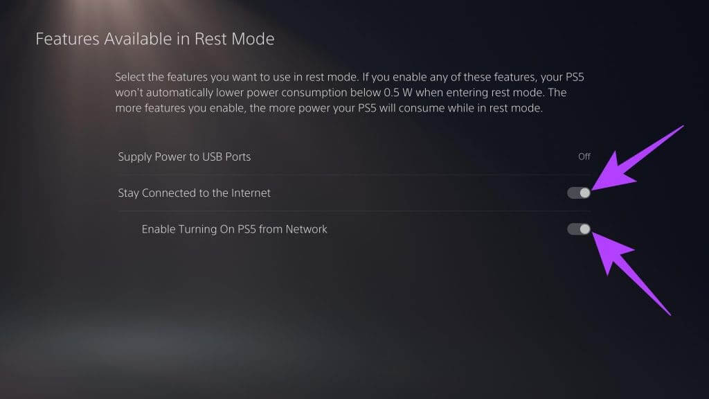 enable-the-toggles-next-to-Stay-Connected-to-the-Internet-and-Turning-on-PS5-from-Network-1024x576-1 اللعب عن بعد في Steam Deck: قم ببث الكمبيوتر الشخصي أو PS5 إلى Steam Deck