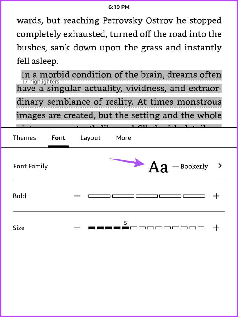 كيفية تثبيت الخطوط المخصصة على Kindle Paperwhite - %categories