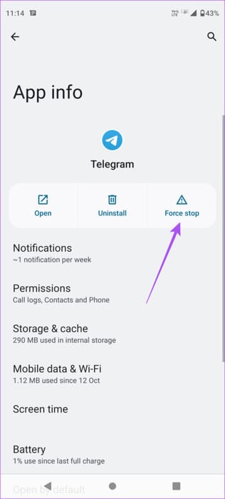 force-stop-telegram-android-462x1024-2 كيفية إرسال رسائل فيديو على Telegram