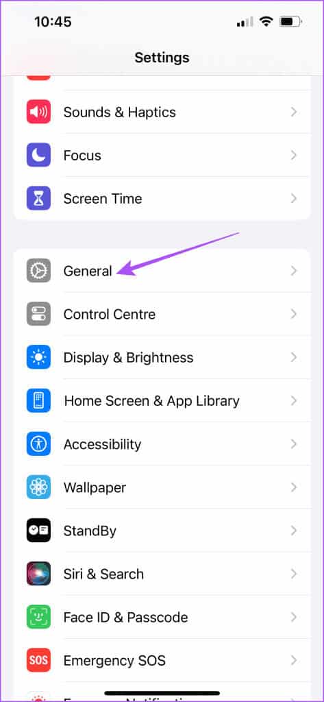 general-settings-iPhone-473x1024-1 أفضل 5 إصلاحات لعدم عمل Picture-in-Picture في Telegram على iPhone وAndroid