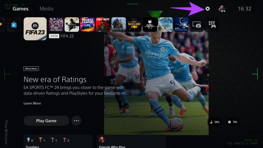 highlighting-the-gear-icon-in-the-top-right-corner-1024x576-1 اللعب عن بعد في Steam Deck: قم ببث الكمبيوتر الشخصي أو PS5 إلى Steam Deck