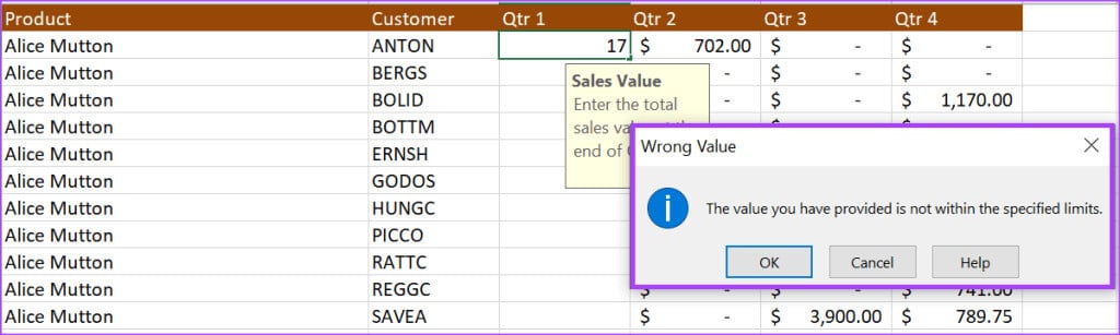 كيفية استخدام التحقق من صحة البيانات في Microsoft Excel - %categories