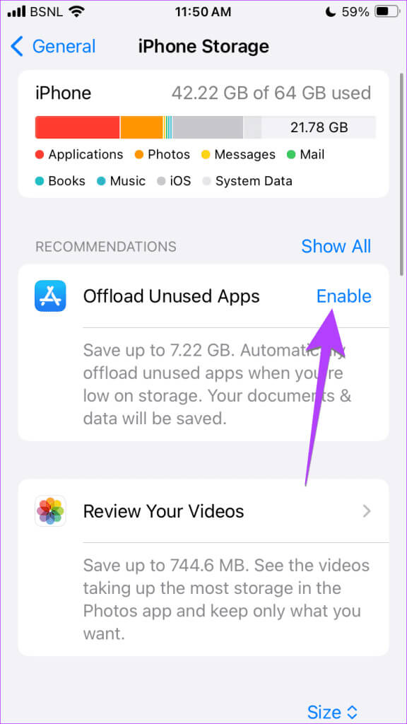 iPhone-offload-apps-576x1024-1 كيفية حذف تطبيقات متعددة بشكل مجمّع على iPhone أو iPad