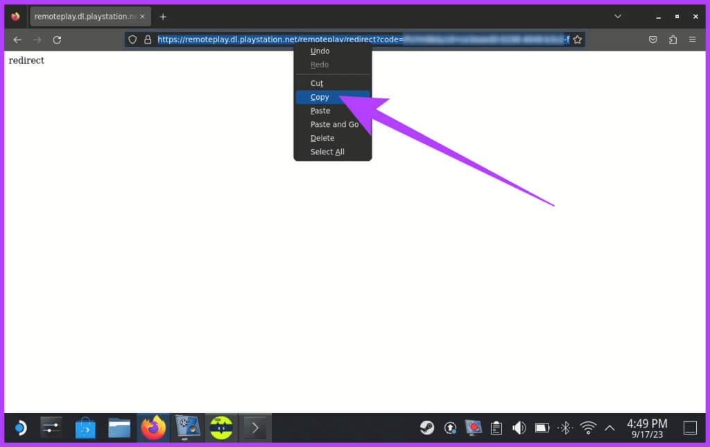just-copy-the-URL-1024x645-1 اللعب عن بعد في Steam Deck: قم ببث الكمبيوتر الشخصي أو PS5 إلى Steam Deck
