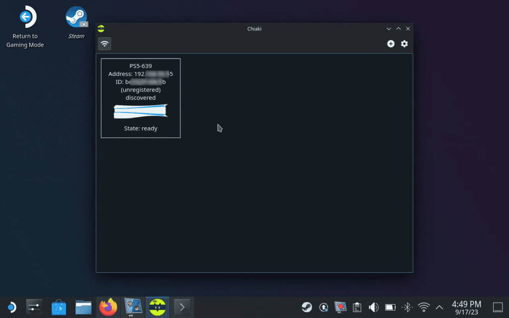 launch-the-Chiaki-app-again-and-click-on-the-PlayStation-icon-1024x640-1 اللعب عن بعد في Steam Deck: قم ببث الكمبيوتر الشخصي أو PS5 إلى Steam Deck